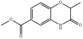 methyl 2-methyl-3-oxo-3,4-dihydro-2H-1,4-benzoxazine-6-carboxylate Structure