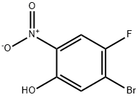 5-Bromo-4-fluoro-2-nitrophenol Structure