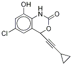 RAC 8-HYDROXY EFAVIRENZ-D4 Structure