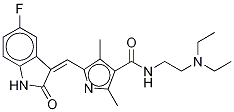 SUNITINIB-D10 Structure