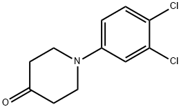 1-(3,4-dichlorophenyl)piperidin-4-one Structure