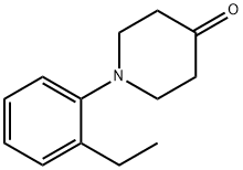 1-(2-ethylphenyl)piperidin-4-one Structure