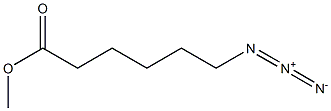 6-Azidohexanoic acid Methyl ester Structure