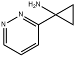 1-(pyridazin-3-yl)cyclopropanaMine Structure