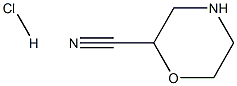 Morpholine-2-carbonitrile hydrochloride Structure