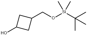 3-(tert-butyl-diMethyl-silanyloxyMethyl)-cyclobutanol Structure