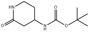 tertbutyl N(2oxopiperidin4yl)carbaMate Structure