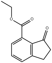 ethyl 3-oxo-2,3-dihydro-1H-indene-4-carboxylate Structure