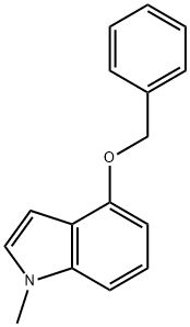 4-(Benzyloxy)-1-Methyl-1H-indole Structure