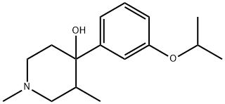 4-Piperidinol, 1,3-diMethyl-4-[3-(1-Methylethoxy)phenyl]- Structure