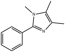 1,4,5-triMethyl-2-phenyl-1H-iMidazole Structure