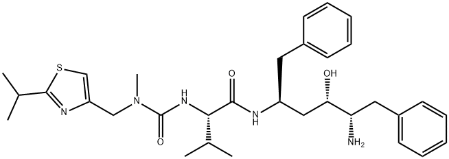 DESTHIAZOLYLMETHYLOXYCARBONYL RITONAVIR Structure