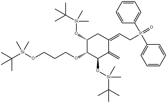 200636-54-0 Phosphine oxide, [(2Z)-2-[(3R,4R,5R)-3,5-bis[[(1,1-diMethylethyl)diMethylsilyl]oxy]-4-[3-[[(1,1-diMethylethyl)diMethylsilyl]oxy]propoxy]-2-Methylenecyclohexylidene]ethyl]diphenyl-