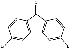 3,6-Dibromo-fluoren-9-one Structure