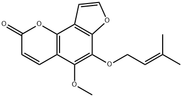 6-ISOPENTENYLOXYISOBERGAPTEN Structure