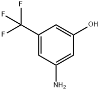 3-aMino-5-(trifluoroMethyl)phenol Structure