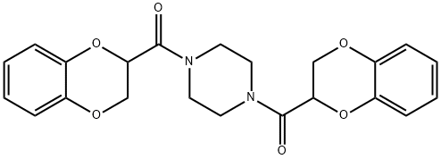 617677-53-9 Doxazosin Related Compound F (15 mg) (N,N'-bis(1,4-benzodioxane-2-carbonyl)piperazine)