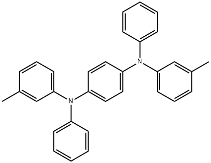 N1,N4-diphenyl-N1,N4-dim-tolylbenzene-1,4-diamine Structure