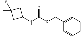 benzyl 3,3-difluorocyclobutylcarbaMate Structure