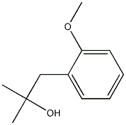 1-(2-methoxyphenyl)-2-methylpropan-2-ol Structure