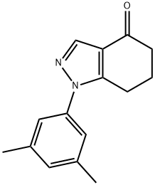 1-(3,5-dimethylphenyl)-6,7-dihydro-1H-indazol-4(5H)-one Structure