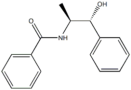 Benzamide, N-[(1S,2R)-2-hydroxy-1-methyl-2-phenylethyl]- Structure