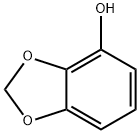 1,3-Benzodioxol-4-ol Structure