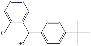 (2-bromophenyl)-(4-tert-butylphenyl)methanol Structure