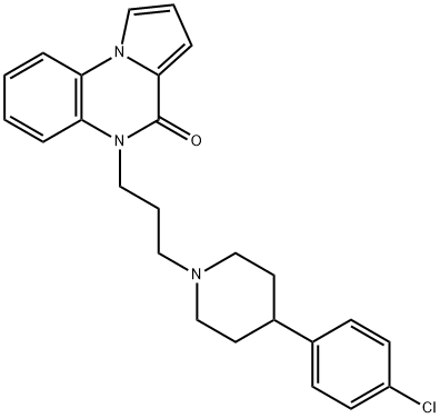 1380392-05-1 Pyrrolo[1,2-a]quinoxalin-4(5H)-one,5-[3-[4-(4-chlorophenyl)-1-piperidinyl]propyl]-