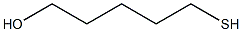 1-Pentanol, 5-mercapto- Structure