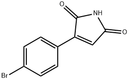 3-(4-Bromo-phenyl)-pyrrole-2,5-dione Structure