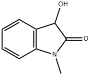 2H-Indol-2-one, 1,3-dihydro-3-hydroxy-1-methyl- Structure