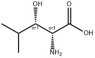 (2R,3S)-2-amino-3-hydroxy-4-methylpentanoic acid Structure