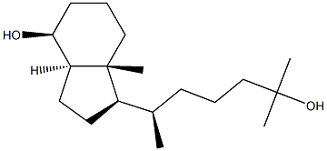 de-A,B-25-hydroxycholestan-8β-ol Structure