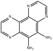 Pyrazino[2,3-f]quinoxaline-5,6-diamine Structure