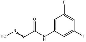 (E)-N-(3,5-difluorophenyl)-2-(hydroxyimino)acetamide Structure