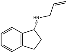 (R)-N-Allyl-1-aminoindane Structure