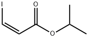 2-Propenoic acid, 3-iodo-, 1-methylethyl ester, (2Z)- Structure