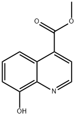 methyl 8-hydroxyquinoline-4-carboxylate Structure