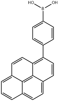 4-(1-Pyrenyl)phenylboronic Acid Structure