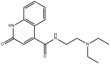 87864-08-2 N-(2-(diethylamino)ethyl)-2-hydroxyquinoline-4-carboxamide