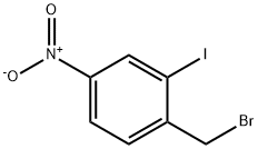 2-Iodo-4-nitrobenzyl Bromide Structure