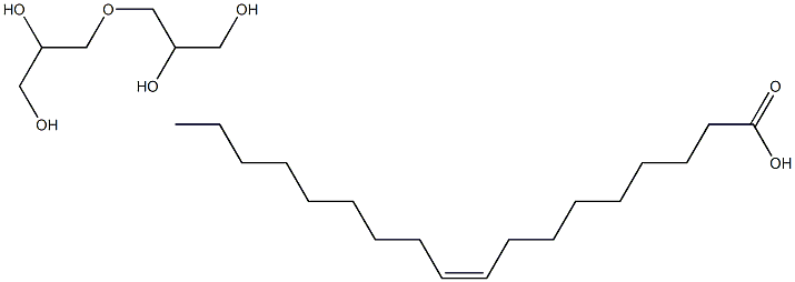 Glyceryl ether oleate Structure