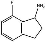 7-FLUOROINDANYLAMINE Structure