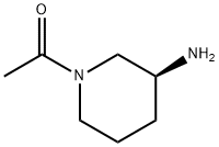 (R)-1-(3-aminopiperidin-1-yl)ethan-1-one hydrochloride Structure