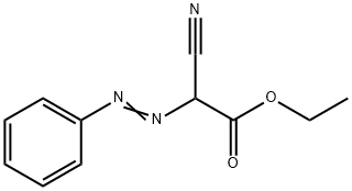 ETHYL 2-(PHENYLAZO)CYANOACETATE Structure