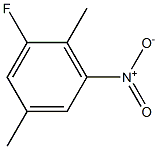 1-Fluoro-2,5-dimethyl-3-nitrobenzene Structure