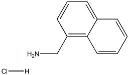 1-(Aminomethyl)naphthalene hydrochloride Structure