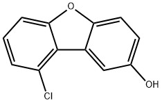 9-chloro-2-hydroxydibenzofuran Structure