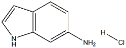 Indole, 6-amino-, hydrochloride  
 Structure